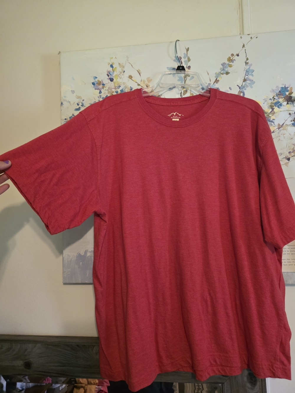 BLUE MOUNTAIN Performance Crew Neck T-Shirts (×3)